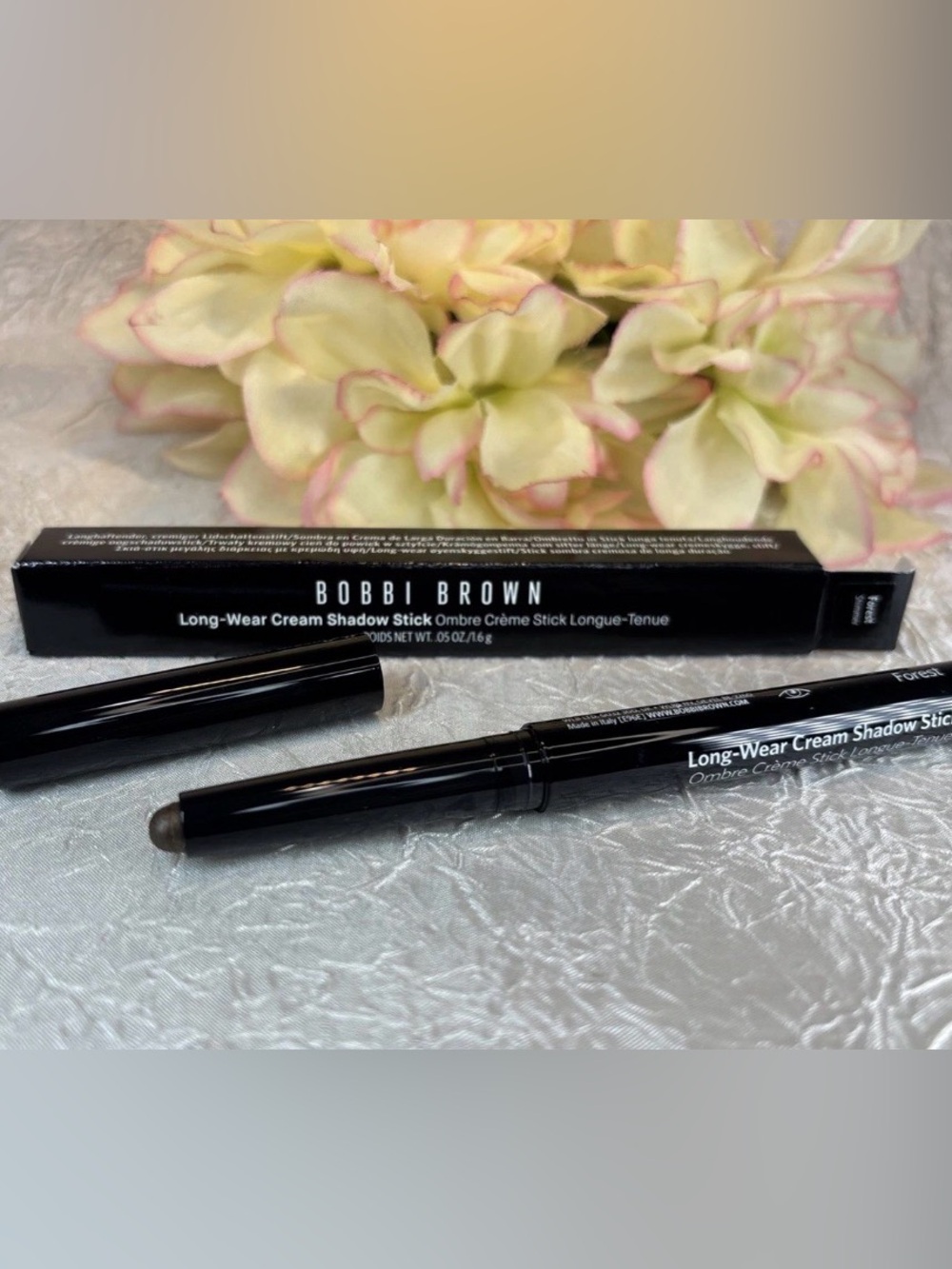 Bobbi Brown Long-Wear Cream Shadow Stick - FOREST SHIMMER - Full Size NIB